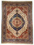 Persian Mashad Hand-Made Wool Rug