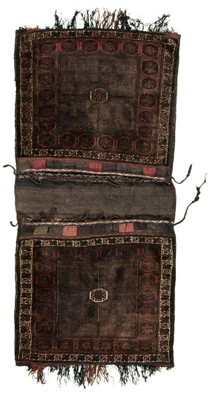 Afghani Saddleback Hand-Made Wool Rug - Tabak Rugs