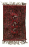 Afghani Bukhara Hand-Made Wool Rug