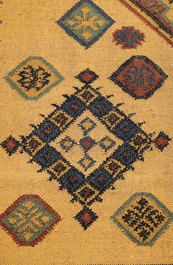 Moroccan Kilim Hand-Made Wool Rug - Tabak Rugs
