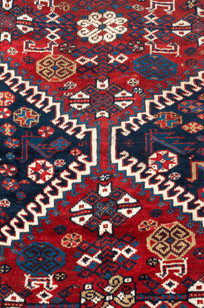 Persian Kashkahi Hand-Made Wool Rug - Tabak Rugs