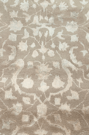Contemporary Wool and Silk Rug - Tabak Rugs