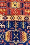 Pakistani Caucasian Design, Hand-Made Wool Rug - Tabak Rugs