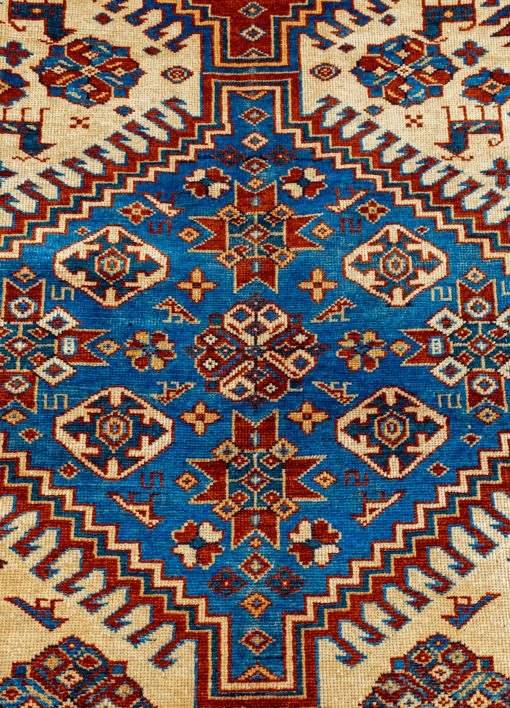 Pakistani Kazak Hand-Made Wool Rug - Tabak Rugs