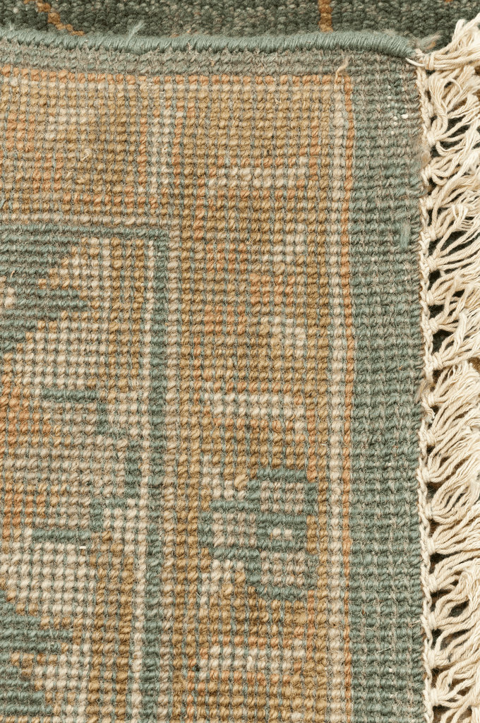 Indian Oushak Design Hand-Made Wool Rug - Tabak Rugs