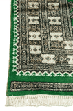 Pakistani Bukhara Hand-Made Wool and Silk Rug - Tabak Rugs