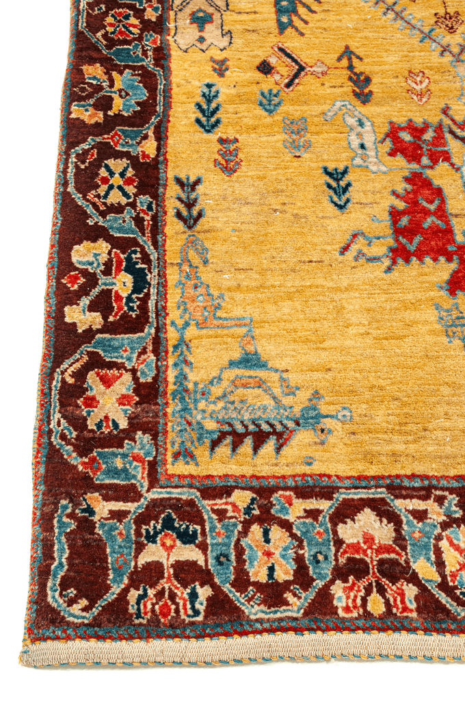 Persian Bijar Hand-Made Wool Rug - Tabak Rugs