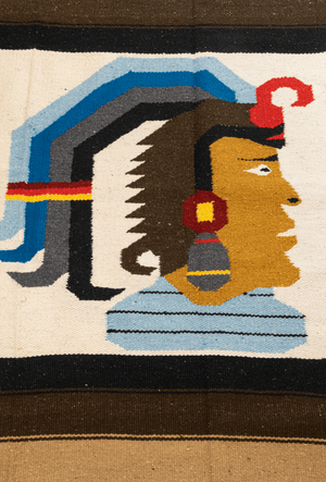 Indian Kilim Hand-Made Wool Rug - Tabak Rugs