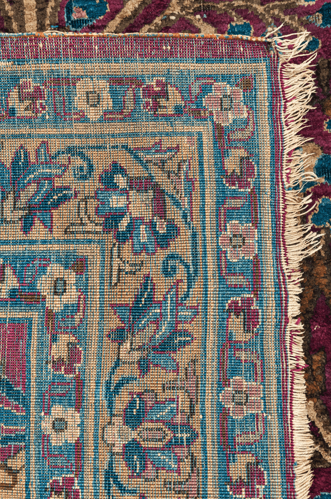 Persian Antique Kashan Hand-Made Wool Rug - Tabak Rugs