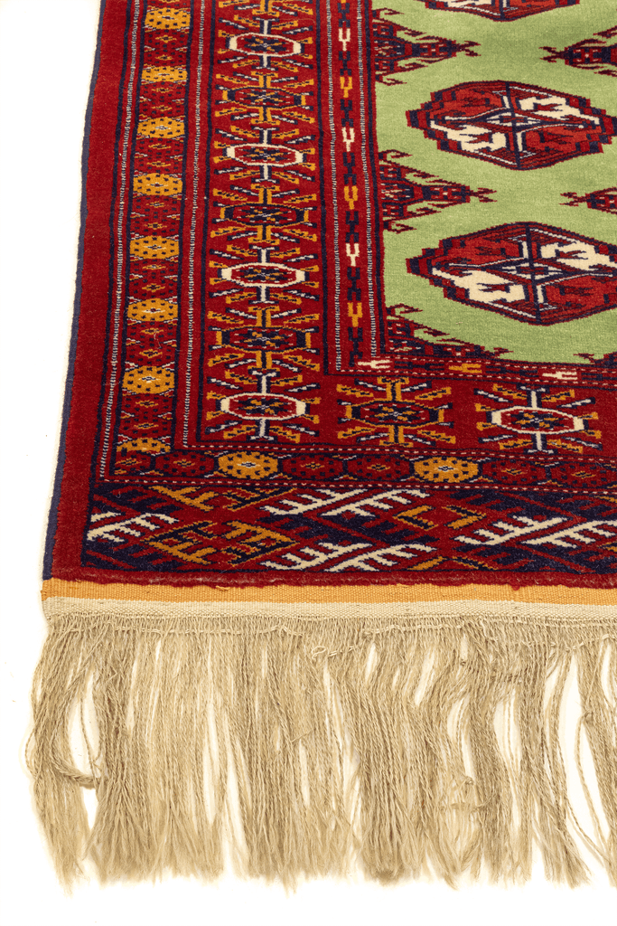 Pakistani Bukhara Hand-Made Wool Rug - Tabak Rugs