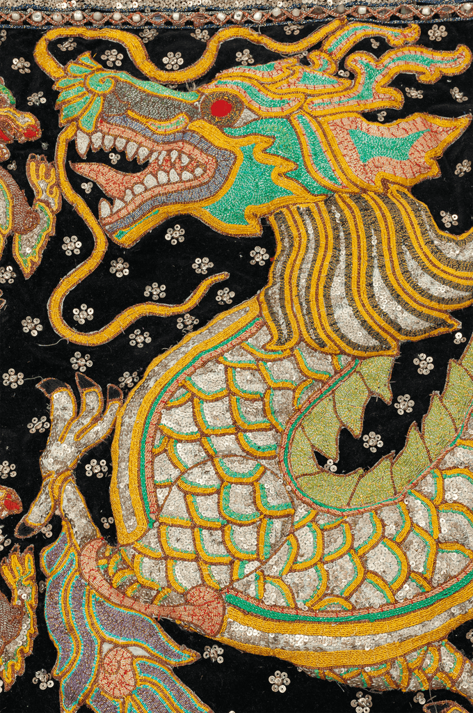 Japanese Embroidery Hand-Made Rug - Tabak Rugs