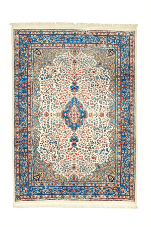 Indian Hand-Made Wool and Silk Rug - Tabak Rugs