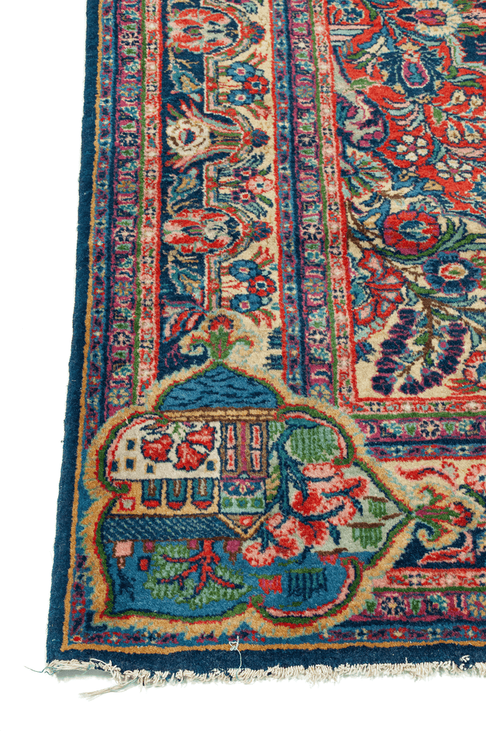 Persian Tehran Hand-Made Wool Rug - Tabak Rugs
