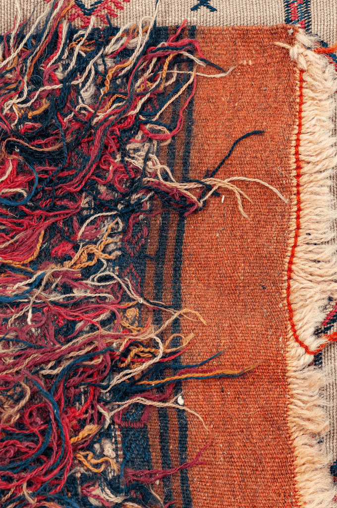 Caucasian Sumak Hand-Made Wool Rug - Tabak Rugs
