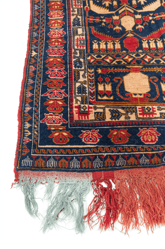 Morrocan Pictural Hand-Made Wool Rug - Tabak Rugs