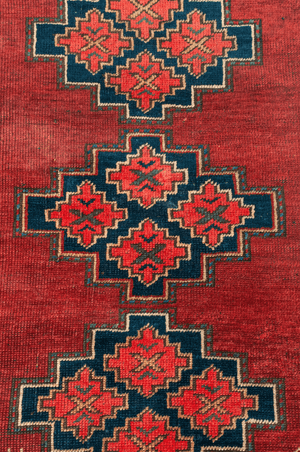Caucasian Kazak Hand-Made Antique Wool Rug - Tabak Rugs