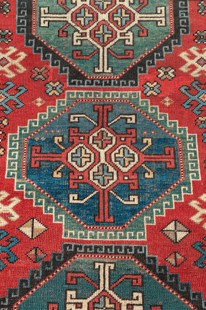 Moghan Kazak Hand-Made Wool Rug - Tabak Rugs