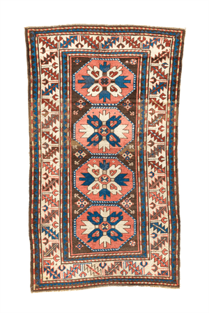 Antique Eagle Kazak Hand-Made Wool Rug - Tabak Rugs