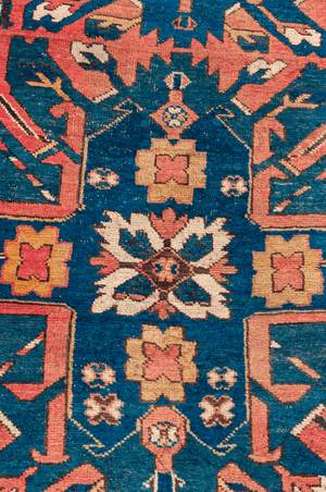 Caucasian Eagle Kazak Hand-Made Wool Rug - Tabak Rugs