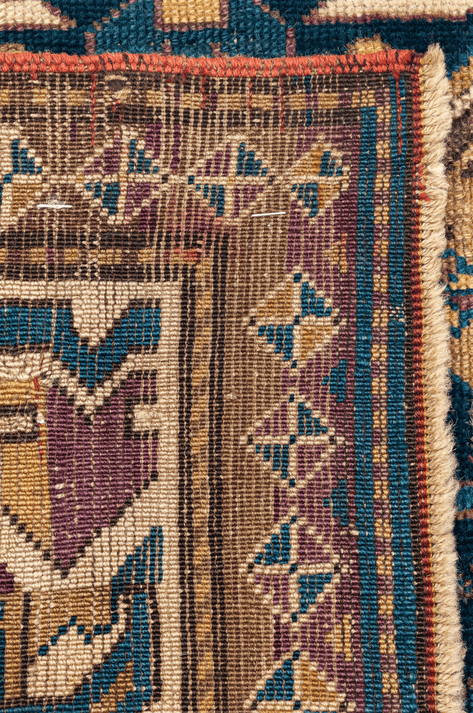 Antique Kazak Hand-Made Wool Rug - Tabak Rugs