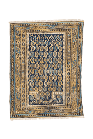 Caucasian Shirvan Prayer Hand-Made Wool Rug - Tabak Rugs