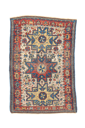 Antique Shirvan Lezgi Hand-Made Wool Rug - Tabak Rugs