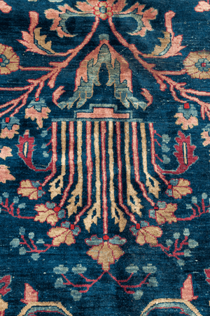 Persian Mohajaran Sarouk Hand-Made Wool Rug - Tabak Rugs
