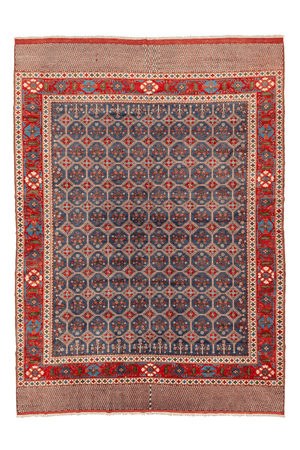 Pakistan Turkmen Design Hand-Made Wool Rug - Tabak Rugs